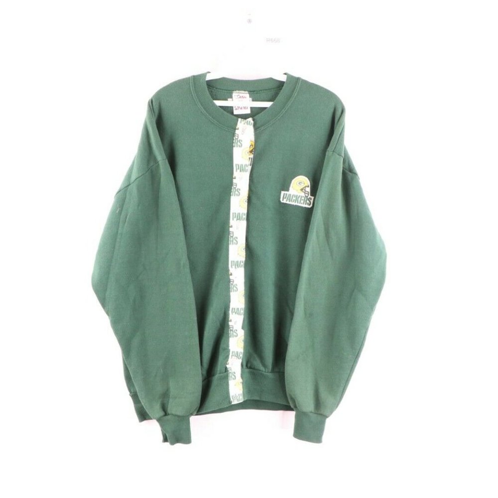 Vintage 90s Green Bay Packers Football Sweater